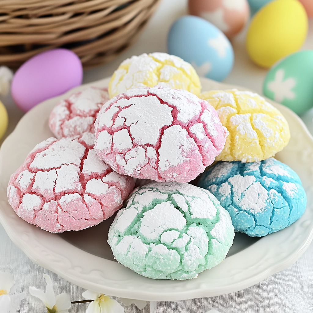 Lemon Crinkle Cookies