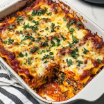 Cheesy Spinach-Zucchini Lasagna