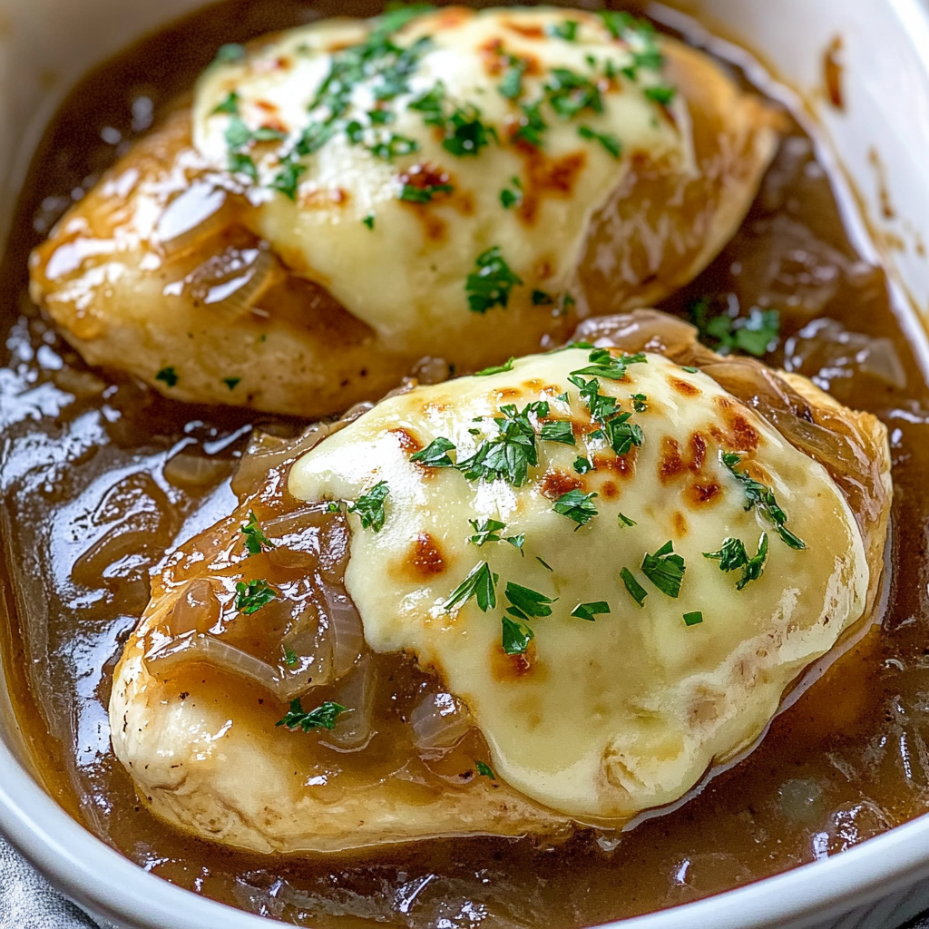 French Onion Chicken Bake Recipe