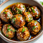 Keto Garlic Butter Meatballs