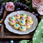 Easter Bunny Button Cookies