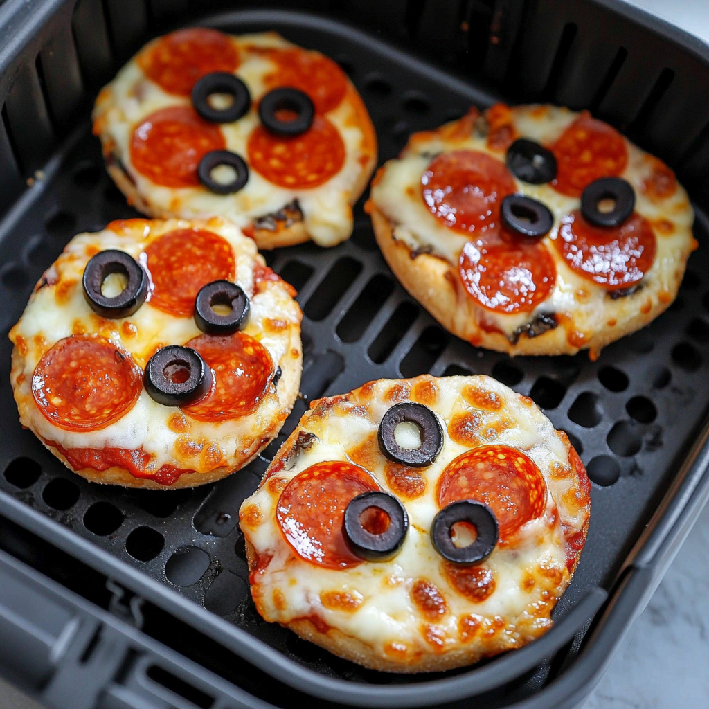 pizza bagels