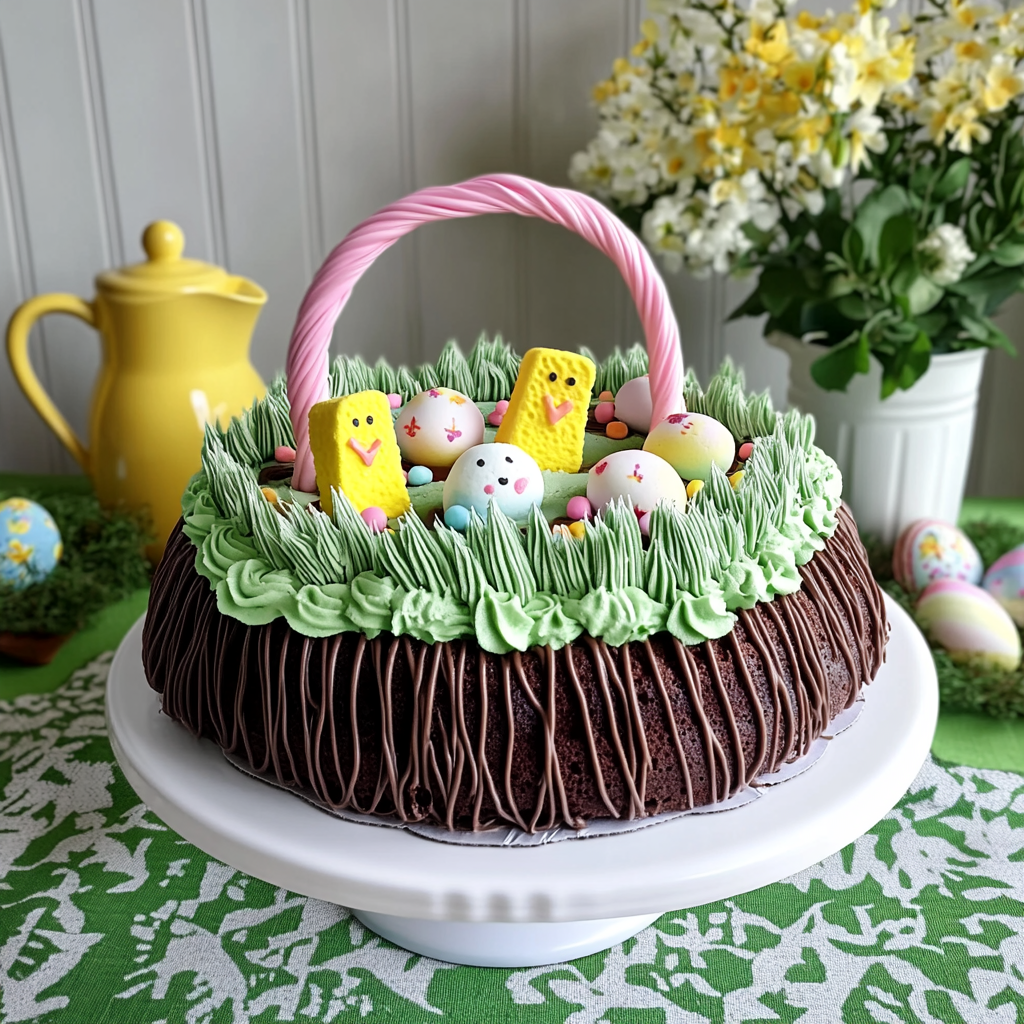 Easter Basket Bundt Cake Recipe