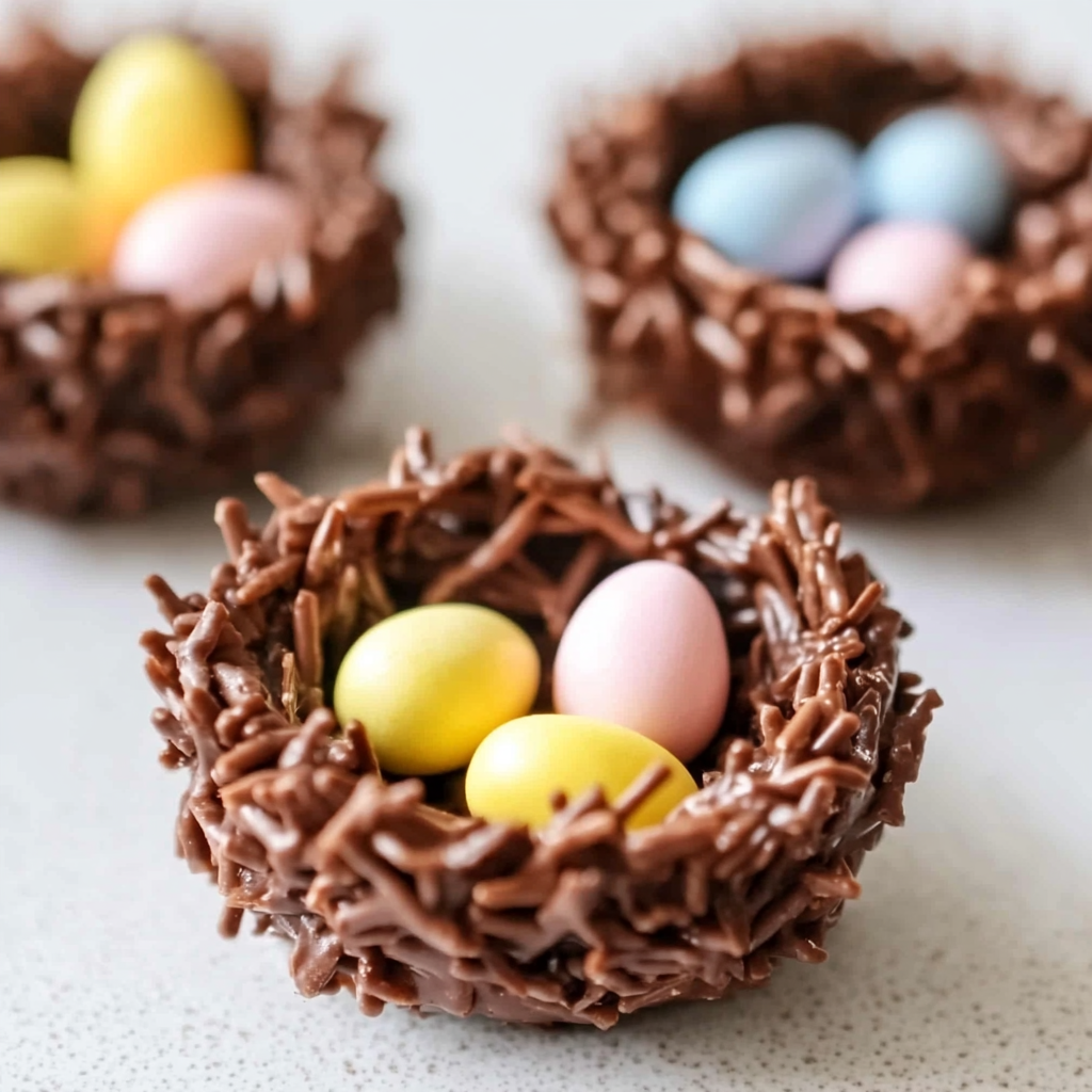 Easter Bird Nests Cookies