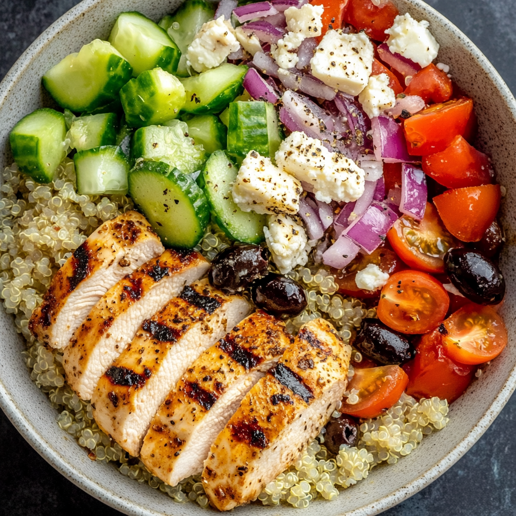 Greek Chicken Bowl
