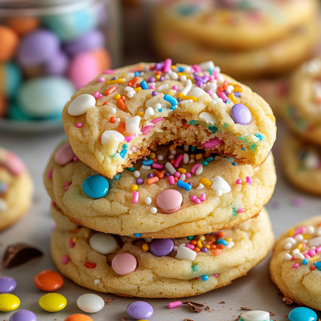 Soft and Chewy Easter Cookies