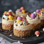 Mini Easter Cheesecakes