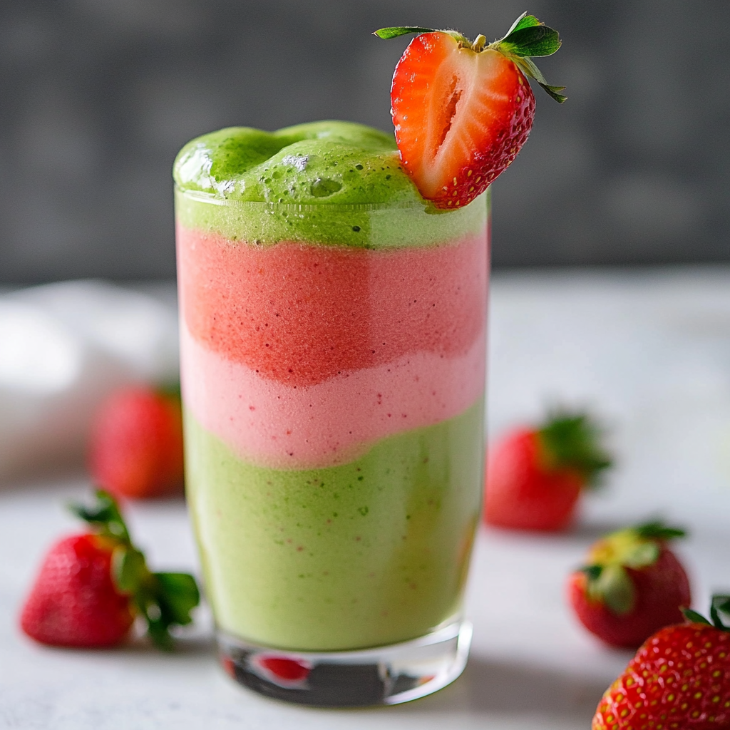 Strawberry Matcha Smoothie