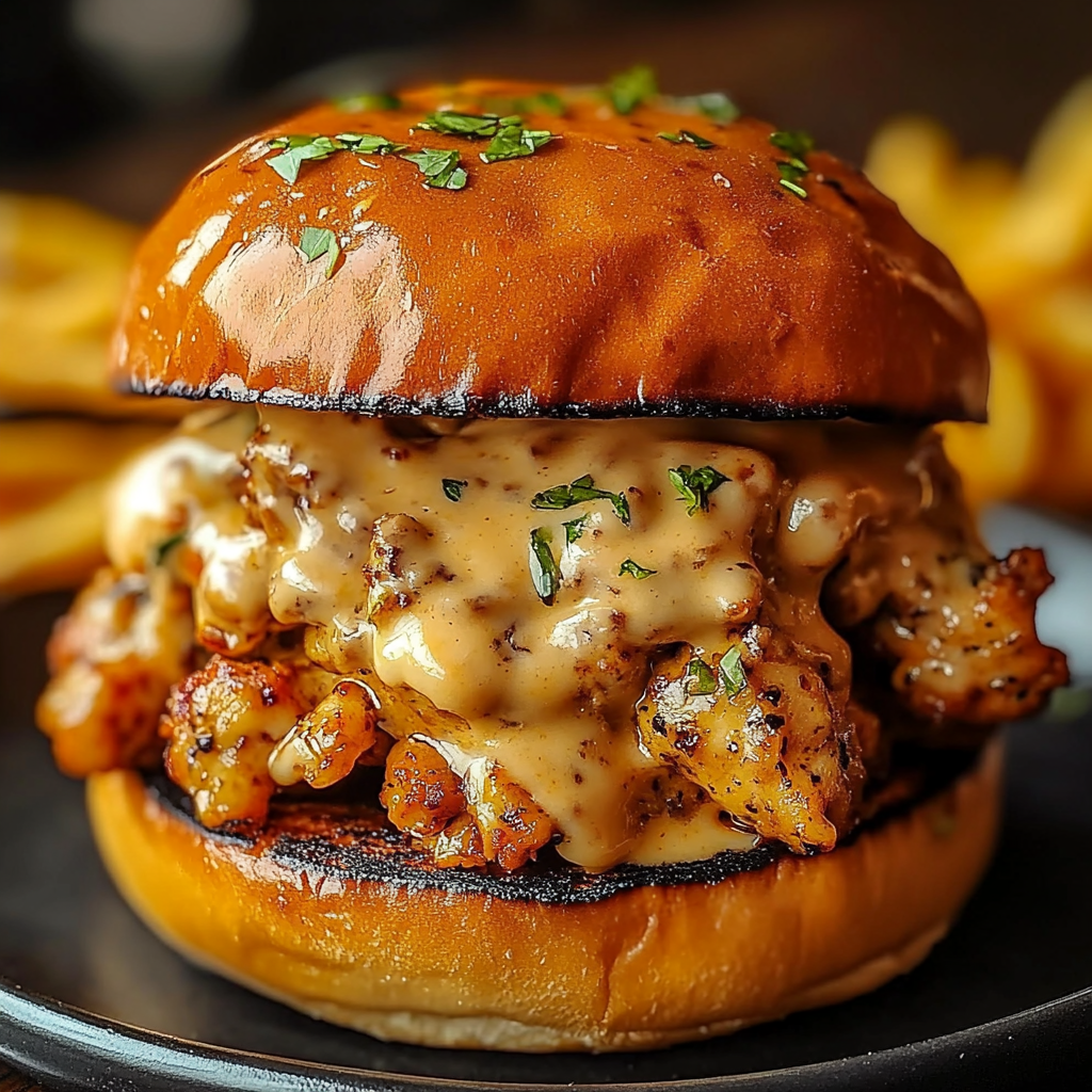 Delicious Cajun Chicken Sloppy Joes
