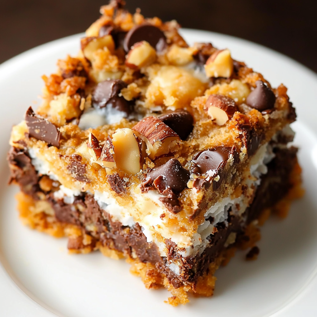 Coconut Magic Bars