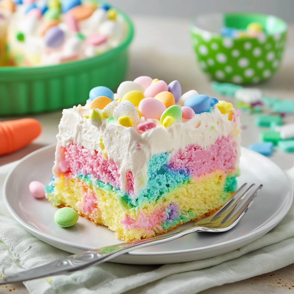 Easter Poke Cake