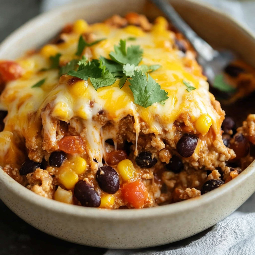 Mexican spaghetti squash casserole