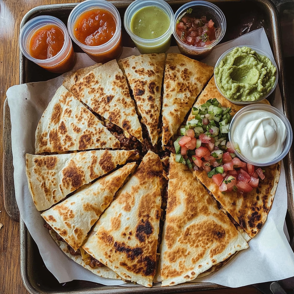 Beef Quesadillas