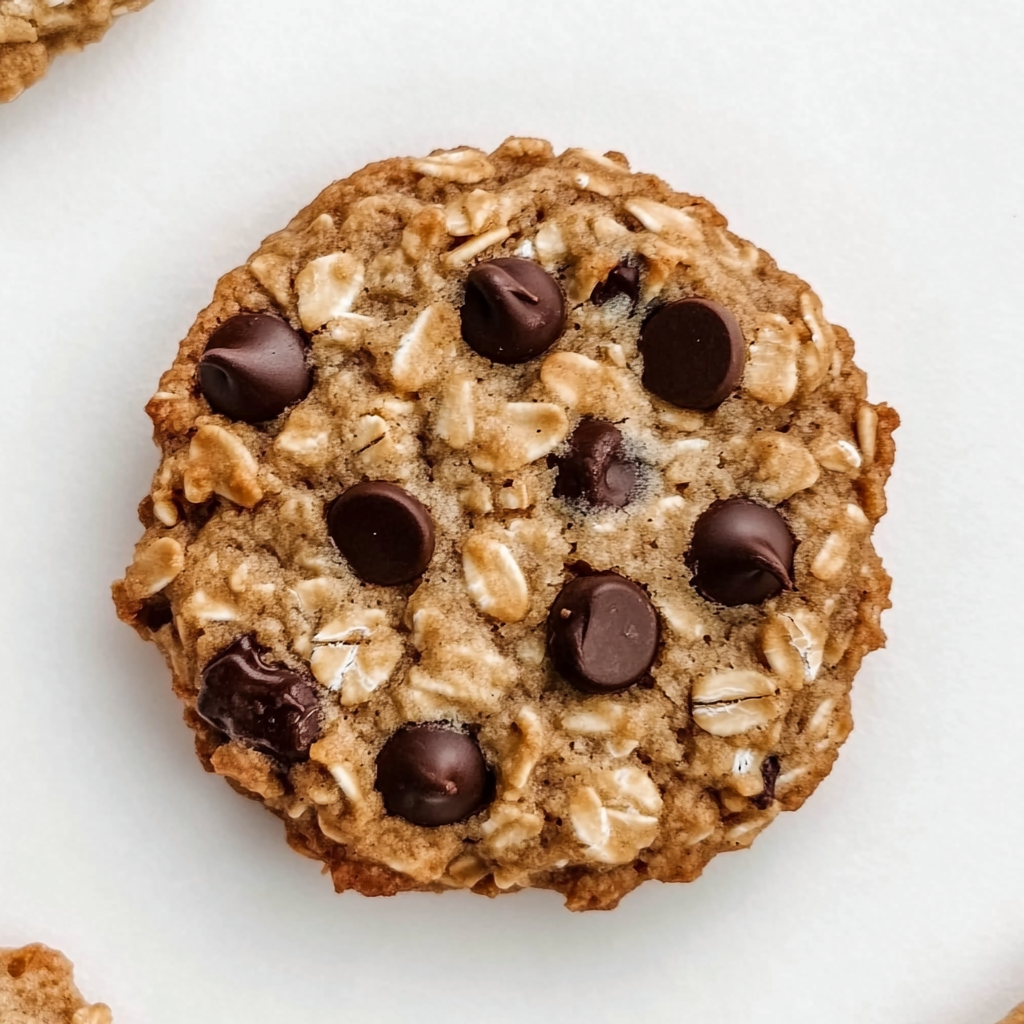 Banana Oatmeal Chocolate Chip Cookies