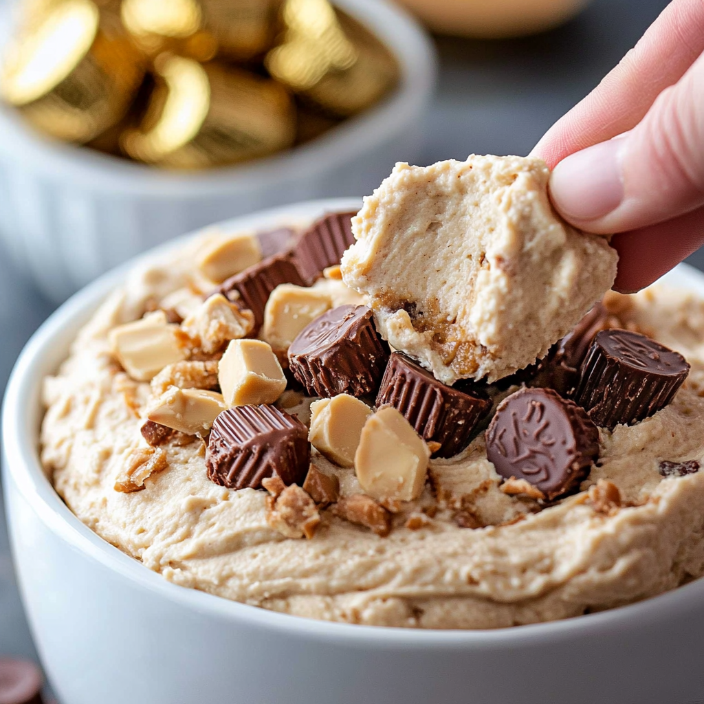 Peanut Butter Cup Cheesecake Dip