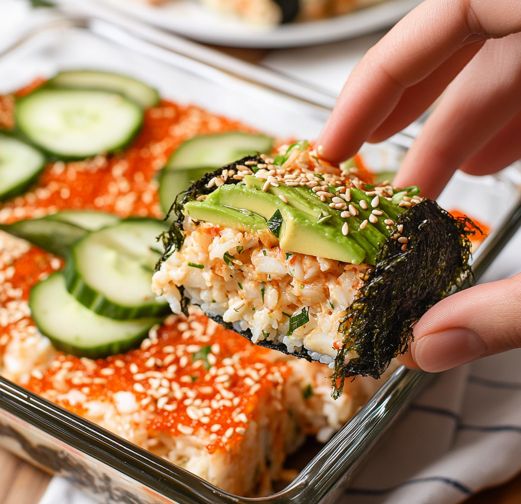 Sushi bake