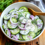 Creamy Cucumber Salad