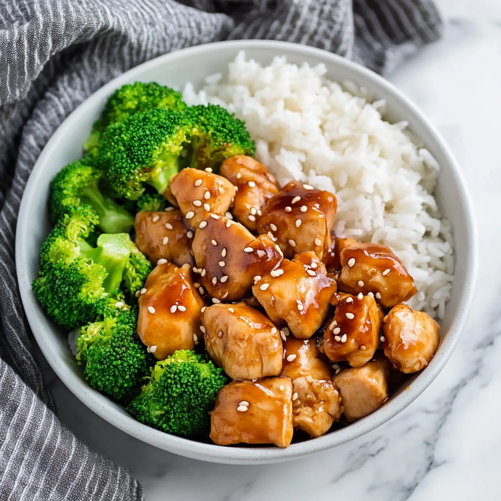 Easy Teriyaki Chicken Bowl