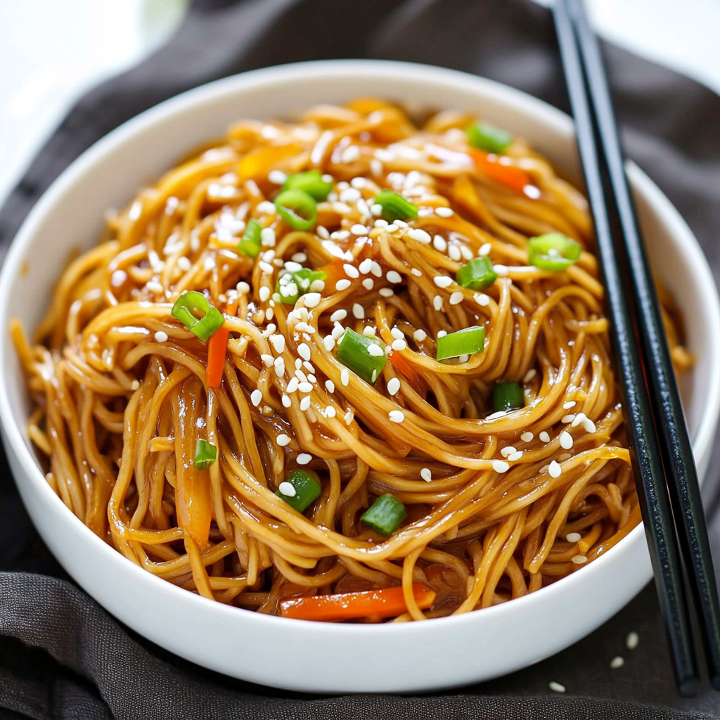 Easy One-Pot Teriyaki Noodles Recipe