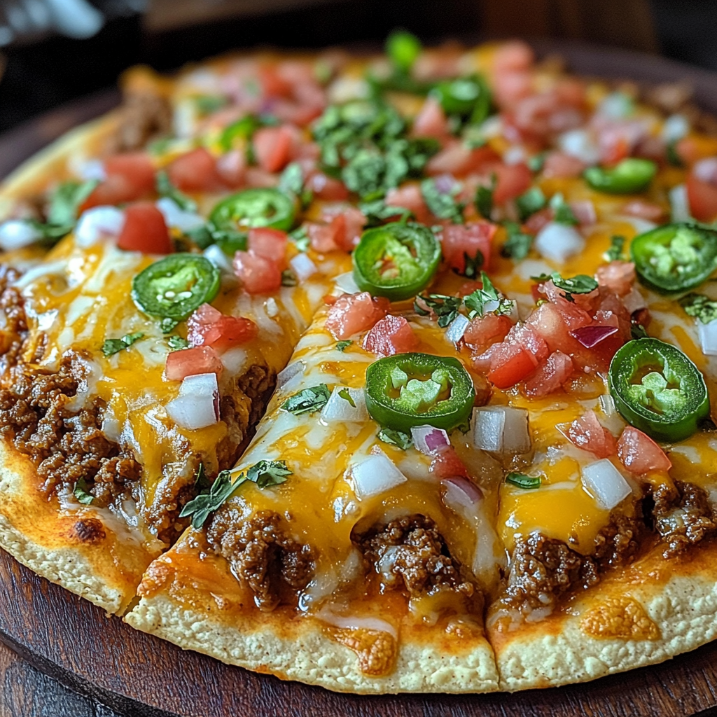 Homemade Mexican Pizza