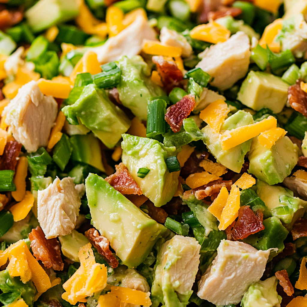 Keto Avocado Bacon Chicken Salad