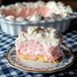 Strawberry Angel Food Cake
