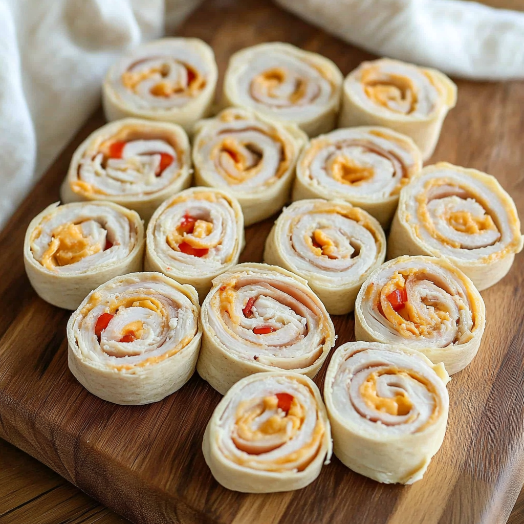 Turkey and Cheese Roll Ups