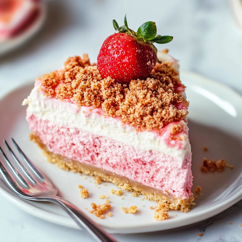 Strawberry Crunch Cheesecake