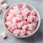 Fluffy Strawberry Shortcake Puppy Chow