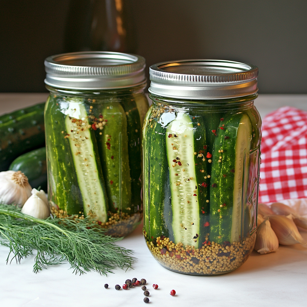 Refrigerator Dill Pickles