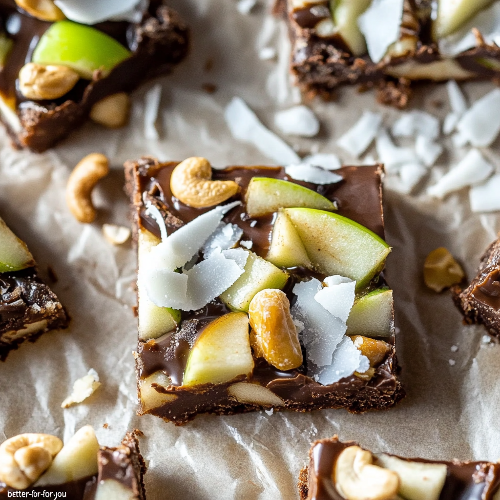 Caramel Apple Date Bark