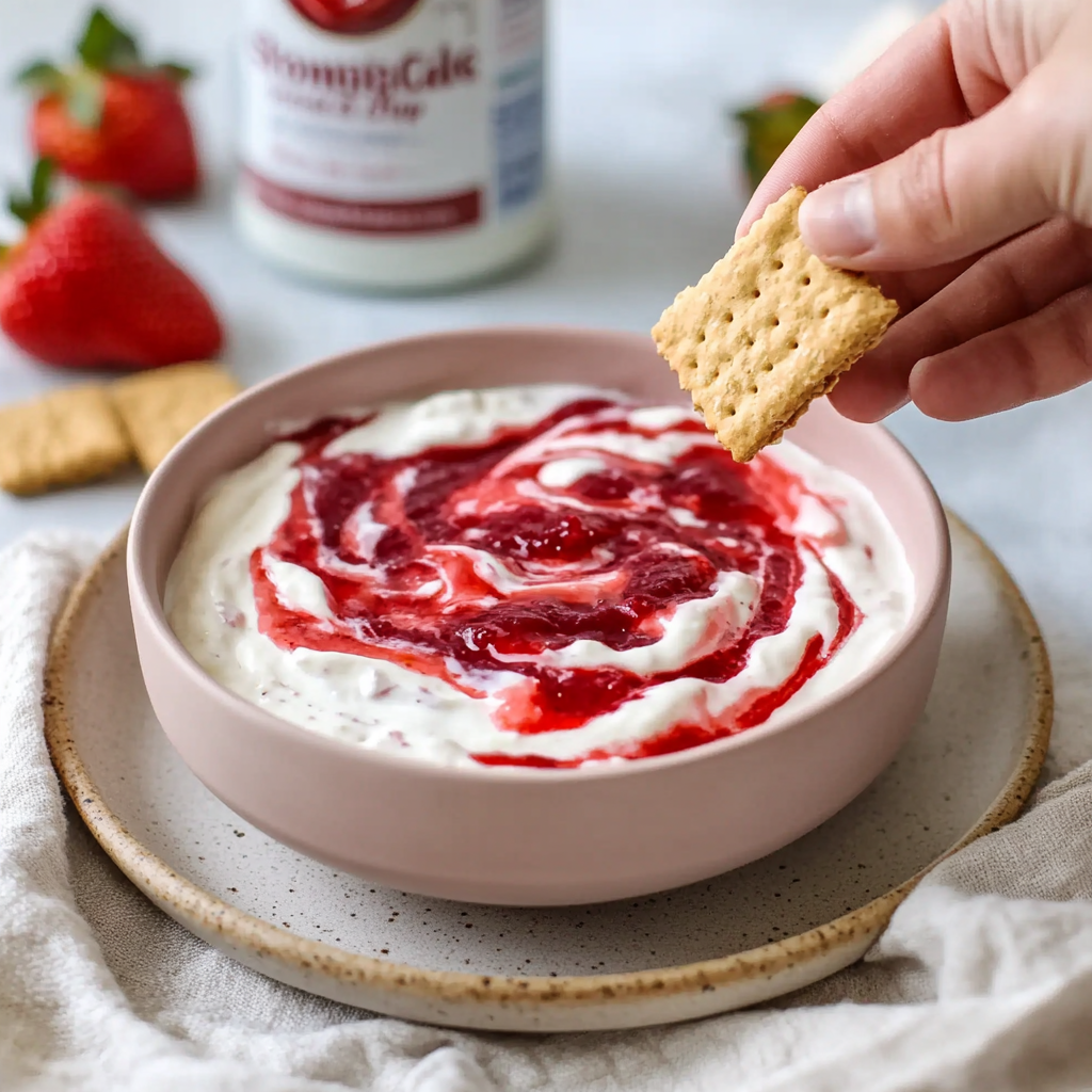 Strawberry Cheesecake Dip