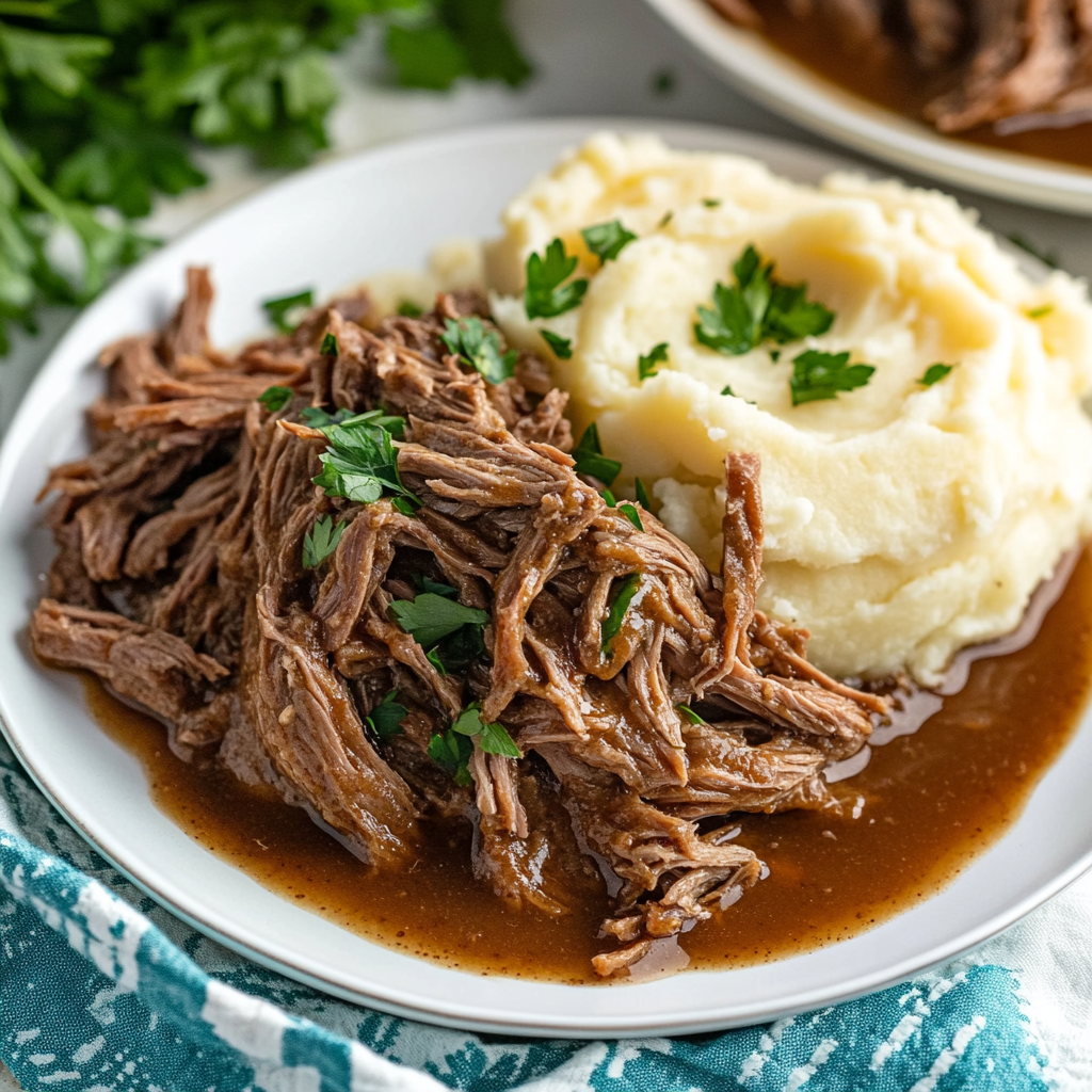 Simple Crockpot Flank Steak