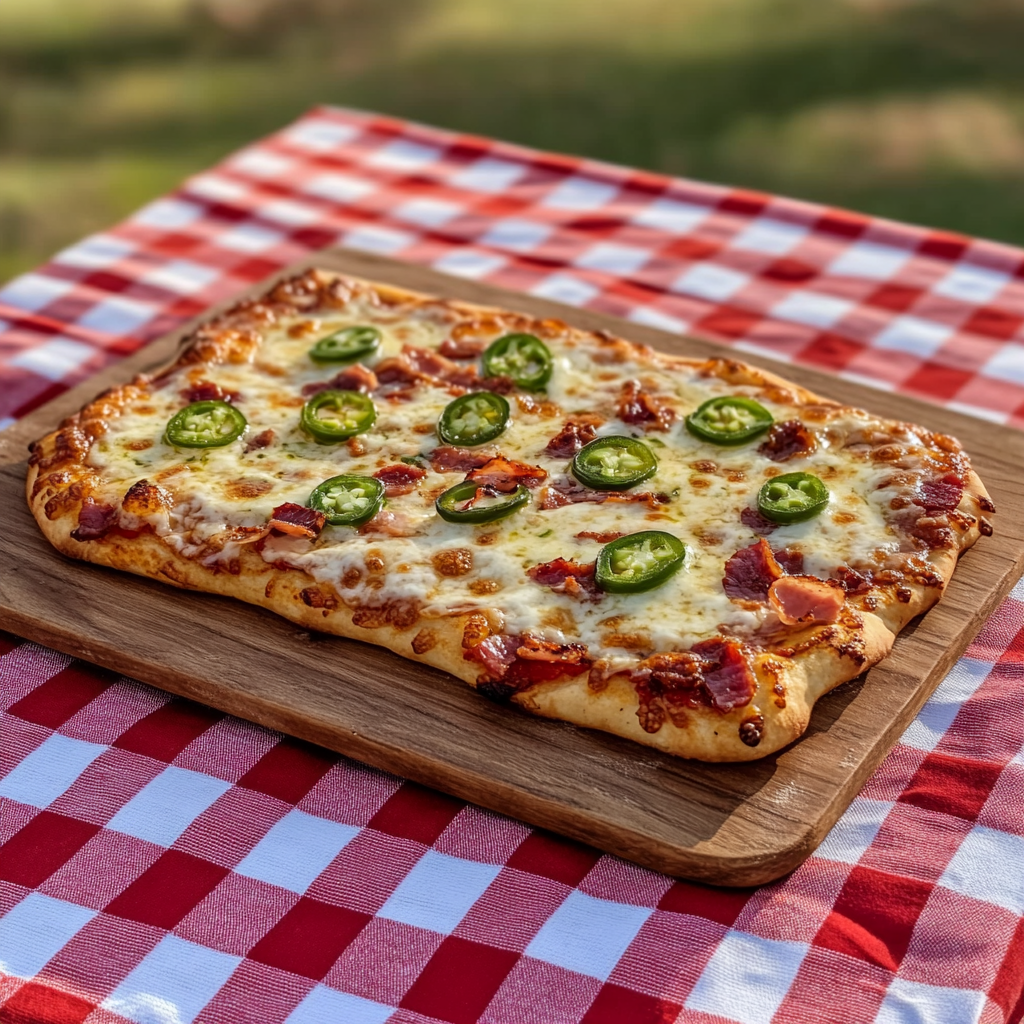 Blackstone Grilled Flatbread Pizza Recipe