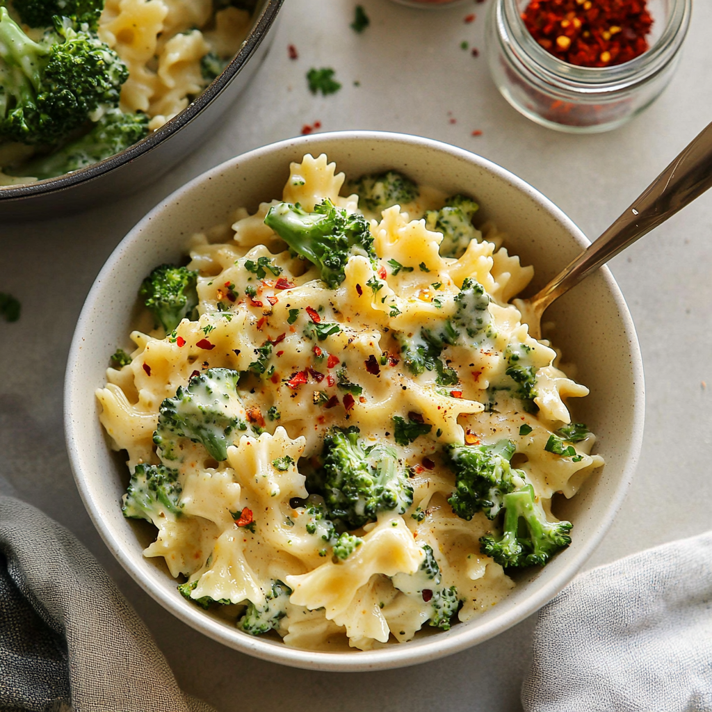 Cottage Cheese Alfredo Pasta