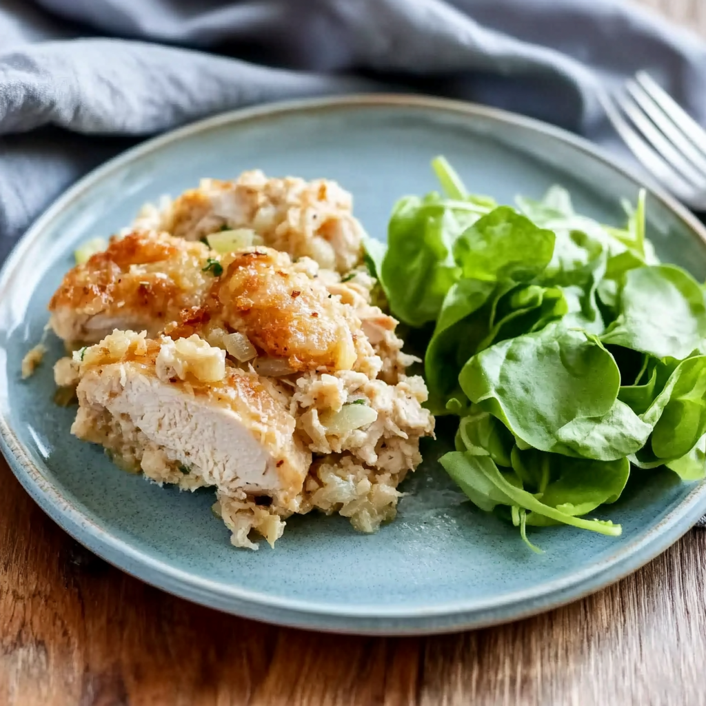 Slow Cooker Chicken and Dressing