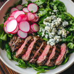Steak & Pickled Radish Salad