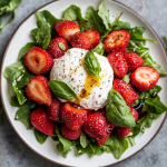 Strawberry Basil Burrata Salad