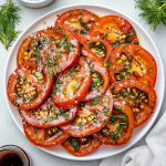 Easy Marinated Tomatoes
