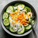 Cucumber Snack Bowl
