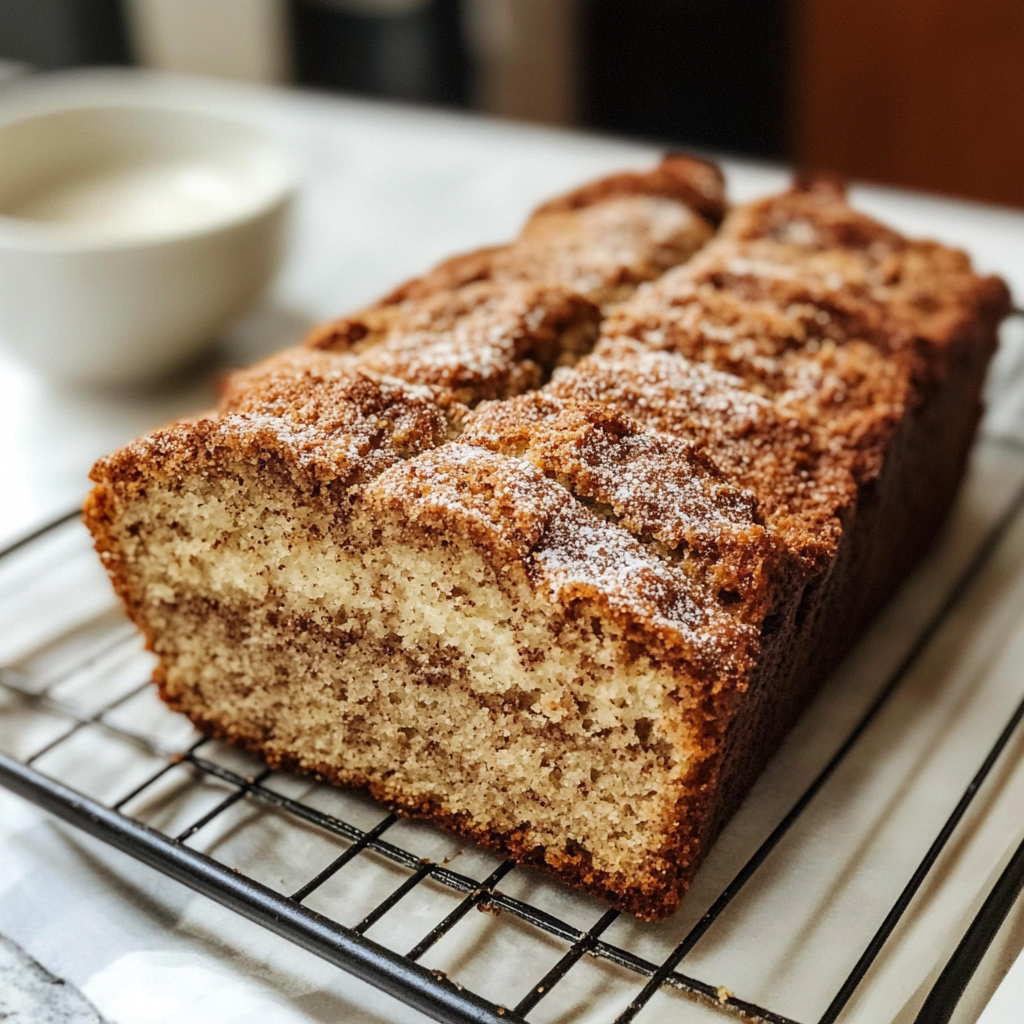 SNICKERDOODLE BANANA BREAD