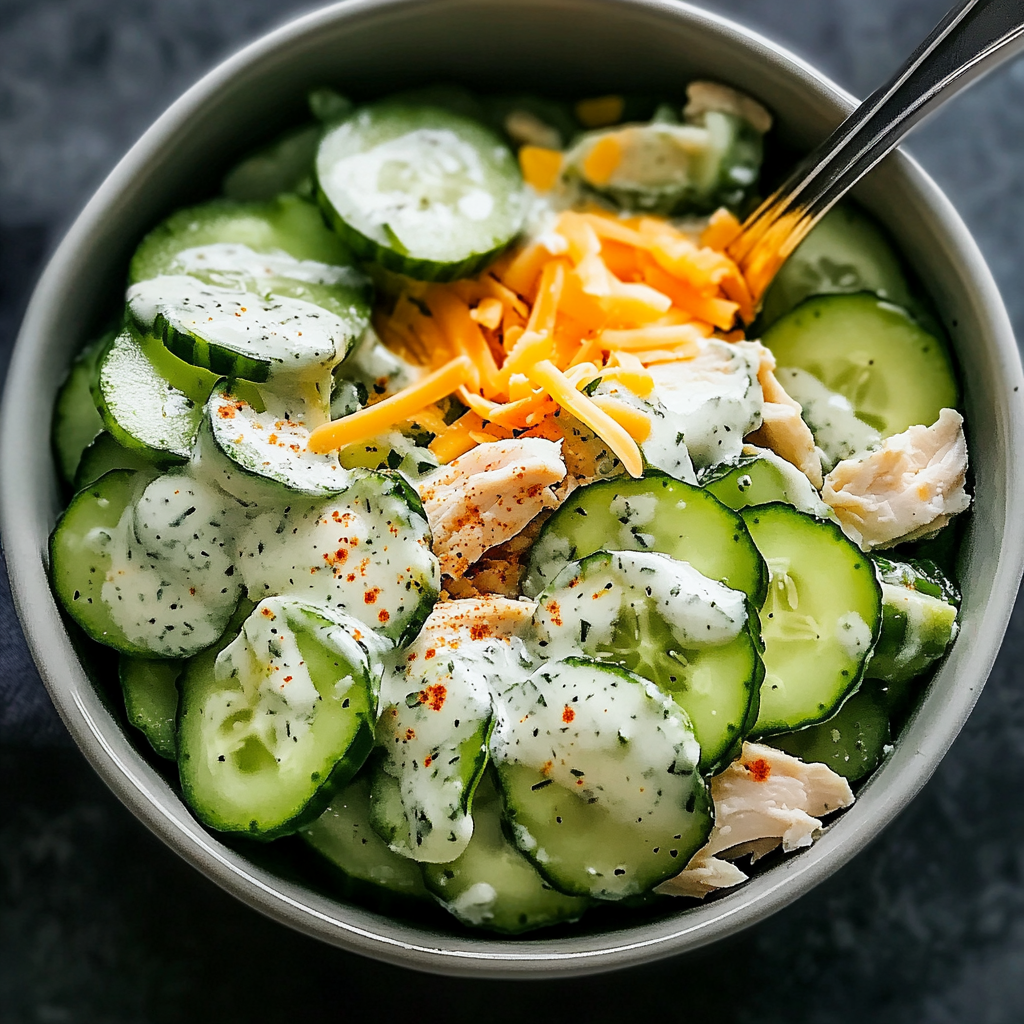Cucumber Snack Bowl