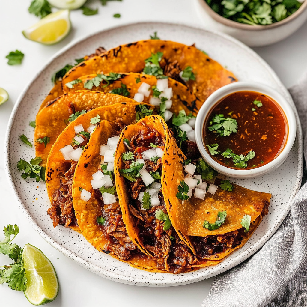 the best beef birria tacos