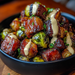 Honey-Glazed Roasted Brussels Sprouts