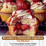 Strawberry Cheesecake Cupcakes