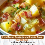 Irish Bacon, Cabbage, and Potato Soup