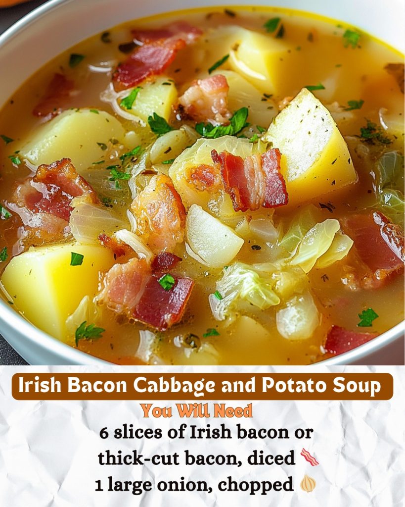 Irish Bacon, Cabbage, and Potato Soup – The Recipe Mingle