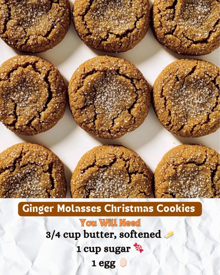 Ginger Molasses Christmas Cookies The Recipe Mingle