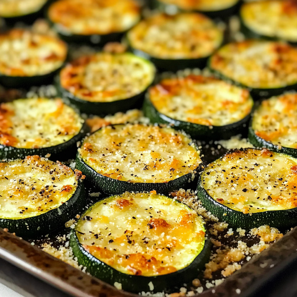 Baked Parmesan Zucchini