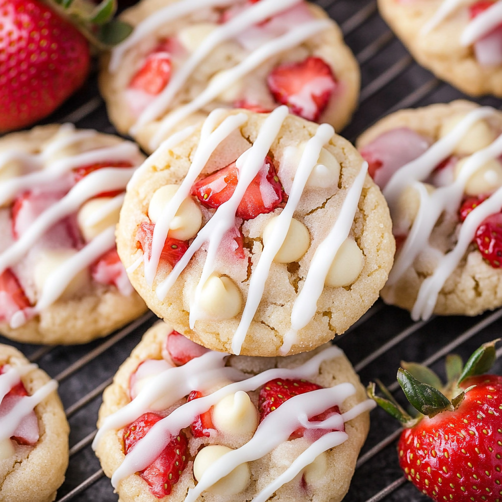 Strawberry Shortcake Cookies